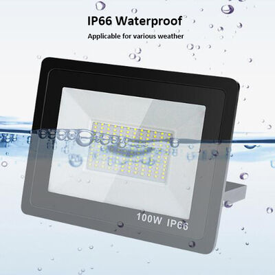 IP66 Waterproof LED Flood Lights 100W for Garden Yard Park Courtyard